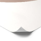 neutrale geometrische Struktur Mitte des Jahrhunde Poster (Ecke)