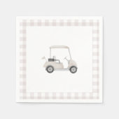 Neutrale Golf Babydusche Serviette (Vorderseite)