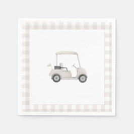 Neutrale Golf Babydusche Serviette