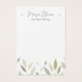 Neutrale Grünfolienfußskunst (Vorderseite)