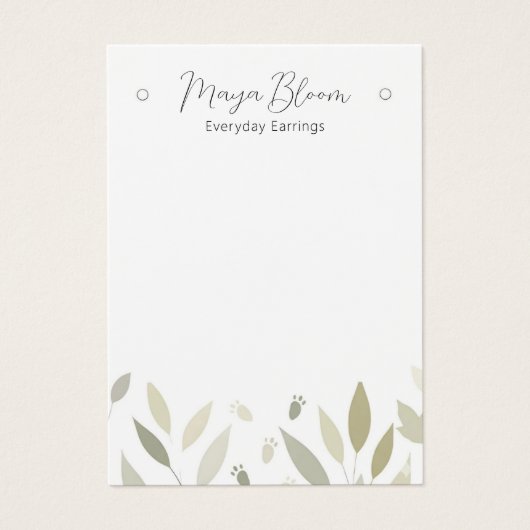 Neutrale Grünfolienfußskunst (Vorderseite)