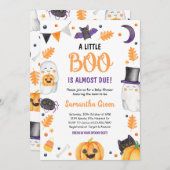 Neutrale Halloween-Kinderdusche Einladung (Vorne/Hinten)