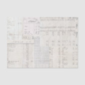 Neutrale Hauptbuchgestaltung Seidenpapier (Vorderseite)