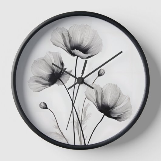 Neutrale, helle Pupien florale von Ava Uhr (Vorderseite)