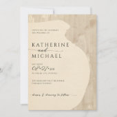 neutrale Hochzeit Einladung (Vorderseite)