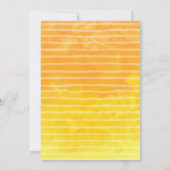 Neutrale Kanülendusche mit Sprinkles Einladung (Rückseite)