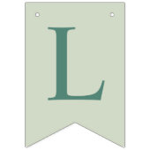 Neutrale Klasse der Fotovorlage für Abschluss 2021 Wimpelkette (Dritte Fahne)