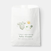 Neutrale Kleidung für männliche Kinder mit Kinders Geschenktütchen (Vorderseite)