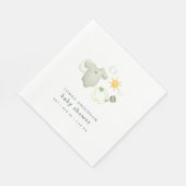 Neutrale Kleidung für männliche Kinder mit Kinders Serviette (Ecke)