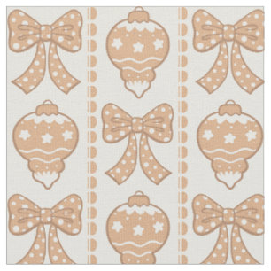 Neutrale Kokette Weihnachts-Schleife Girly Boho Be Stoff
