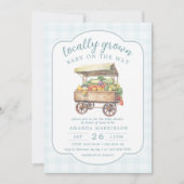 Neutrale lokale Babydusche Einladung (Vorderseite)