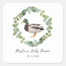 Neutrale Mallard Duck Baby Shower