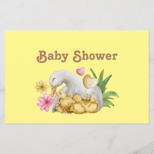 Neutrale Mami und Baby Niedliche Ratschläge Flyer (Hinten)