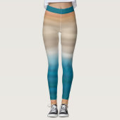 Neutrale Mehrfarben Leggings (Vorderseite)