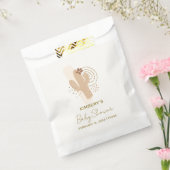 Neutrale Minimalistische Boho Wüstendusche Geschenktütchen (Versiegelt)