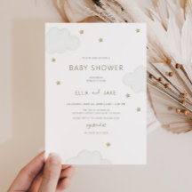 Neutrale Minimalistische Wolkendusche