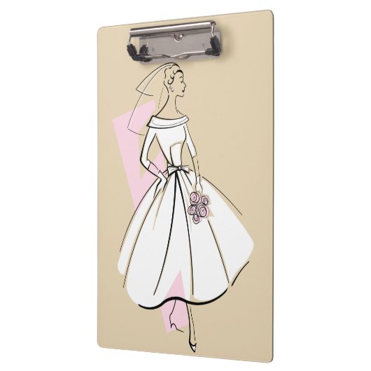 Neutrale Modewand Klemmbrett (Links)