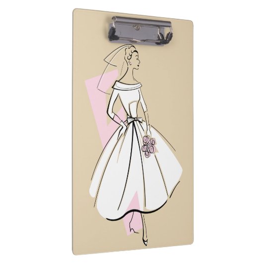 Neutrale Modewand Klemmbrett (Rechts)