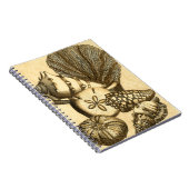 Neutrale Muscheln und Korallensammlung Notizblock (Rechte Seite)