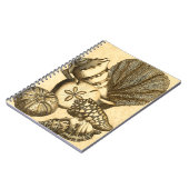 Neutrale Muscheln und Korallensammlung Notizblock (Linke Seite)