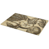 Neutrale Muscheln und Korallensammlung Schneidebrett (Ecke)