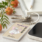 Neutrale Mutter der Bridebrille Schlüsselanhänger (Vorderseite rechts)