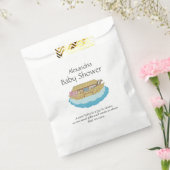 Neutrale Niedliche Babyduschecke Geschenktütchen (Versiegelt)