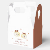 Neutrale Niedliche Dusche Geschenkschachtel (Geöffnet)