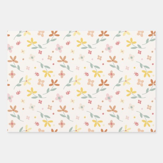 Neutrale Niedliche Liebe Geschenkpapier Set (Vorderseite 2)