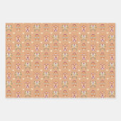 Neutrale Niedliche Liebe Geschenkpapier Set (Vorderseite)