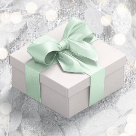 Neutrale Pastel grün #D1ECD5 Satinband