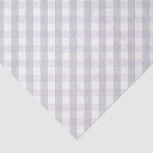 Neutrale Pastel Lila und Gingham grau Seidenpapier (Detail)