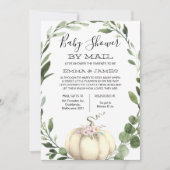 Neutrale Pumpkindusche per E-Mail Einladung (Vorderseite)