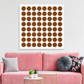 Neutrale Punkte Leinwanddruck (Insitu (Wohnzimmer))