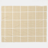 Neutrale Putt Fleecedecke (Vorderseite (Horizontal))