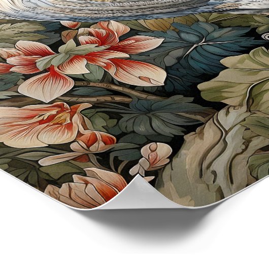 Neutrale Rasterfarben Poster (Ecke)