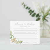 Neutrale Ratschläge für rustikale Geschlechter wün Hinweiskarte (Stehend Vorderseite)