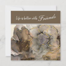 Neutrale Reaktion Flat Dankeschön Karte