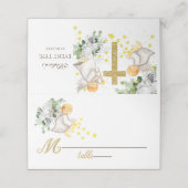 Neutrale religiöse Veranstaltungen und Feiern Platzkarte (Außenseite Aufgefaltet)