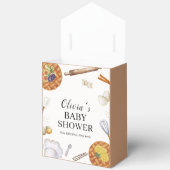 Neutrale rustikale Süsse Backkuchen Kinderdusche Geschenkschachtel (Offen)