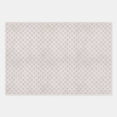 Neutrale Rustikale Weihnachten Geschenkpapier Set (Vorderseite 3)