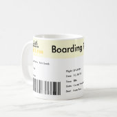 Neutrale Schwangerschaft Ankündigung von Tasse (Vorderseite Links)