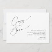 Neutrale Schwangerschaft des Whimsikgeschlechts Ankündigung (Rückseite)