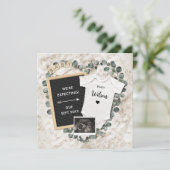 Neutrale Social Media-Schwangerschaft Ankündigung (Stehend Vorderseite)