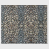 Neutrale Steine Steine Steine Steine Symmetrisches Geschenkpapier (Flach)