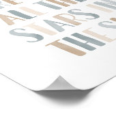 Neutrale Sterne im Sky Outer Space Kids Room Poster (Ecke)