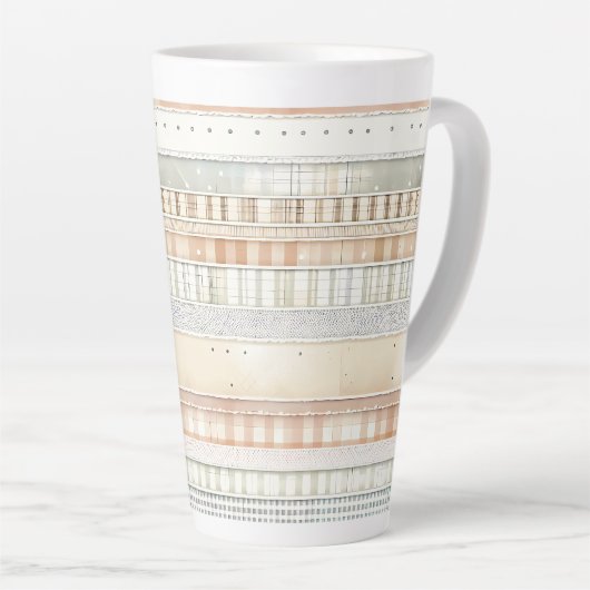 Neutrale Streifen Milchtasse (Rechte Ecke)