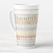 Neutrale Streifen Milchtasse (Linke Ecke)
