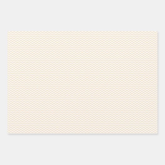 Neutrale Streifen, Polka Dosen und Zickzack Geschenkpapier Set (Vorderseite 2)