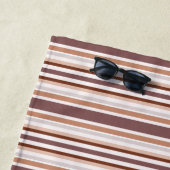 Neutrale Streifen Strandtuch (Beispiel)